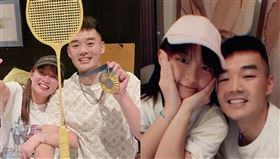 王齊麟陳詩媛。（圖／翻攝自Threads）