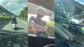行車糾紛,車窗,安全帽,歸仁分局