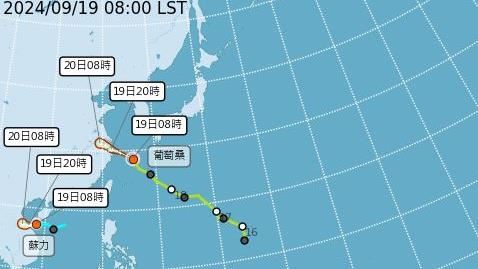 新／輕颱「蘇力」生成！路徑預測出爐