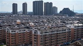 中國黑龍江省鶴崗市的住宅大樓以低房價