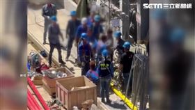 直擊新竹工地大亂鬥! 疑與支援人力起衝突