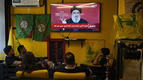 真主黨領袖納斯拉勒（Hassan Nasrallah） （圖／美聯社／達志影像）