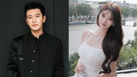 黃曉明葉珂。（圖／翻攝自微博）