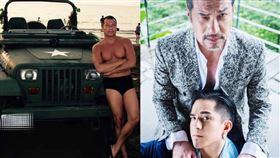 黃仲崑（上）兒子黃遠（下）也踏入演藝圈。（圖／翻攝自黃仲崑臉書）