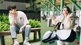 HOOK化身捲髮辣妹。（圖／翻攝自HOOK IG）