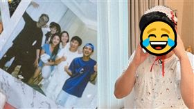 胡瓜不計形象賣萌，事後慘遭籃籃出賣。（圖／翻攝自IG）