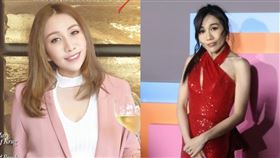 何超盈暴肥又暴瘦，模樣差異甚大。（圖／翻攝自微博）