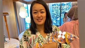 凱莉從月子中心離開。（圖／翻攝自凱莉IG）