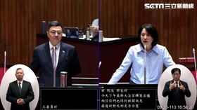 王鴻薇質詢卓榮泰。