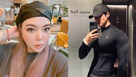 小甜甜、許得寪。（圖／翻攝自小甜甜、許得寪IG）