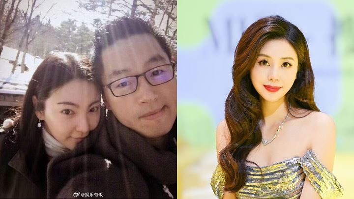 張雨綺前夫袁巴元的前女友葛曉倩(右)爆料,張雨綺找代理孕母引起軒然大波。(圖/翻攝自微博)