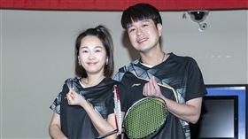 周宜霈及老公發起的『全明星羽球賽第三屆』開打，柯以柔、謝承均、坤達、李易、六月、張兆志、許允樂等眾多藝人參加。（圖／記者楊澍攝影）