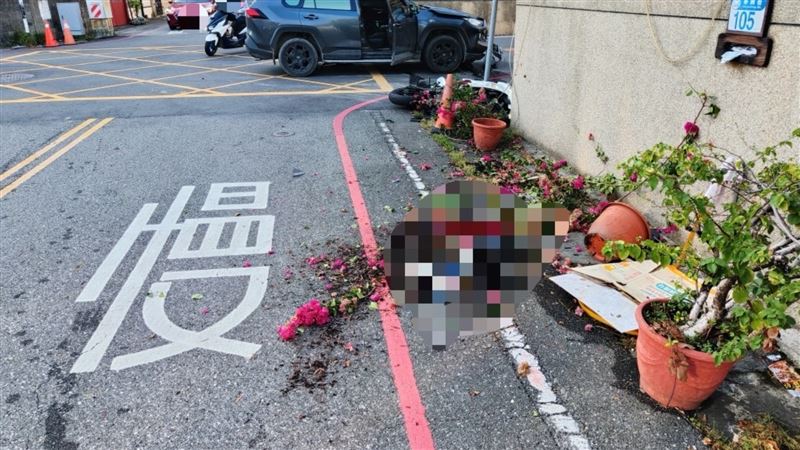 花防部21歲士兵車禍　頭顱撞花盆滿身血