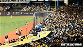 ▲中信兄弟周思齊引退賽首日，臺北大巨蛋湧進滿場4萬人。（圖／記者劉彥池攝影）
