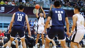臺大男籃主場挑戰政大雄鷹，最終以9分差惜敗。（圖／主辦單位提供）