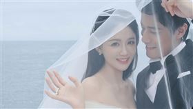 陳喬恩絕美婚紗曝光（圖／翻攝新浪娛樂微博）