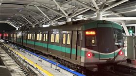 高捷岡山車站通車測試啟動高雄捷運岡山路竹延伸線RK1岡山車站6日開始執行通車試運轉測試，預計5月辦理初勘，朝6月試營運目標邁進。（高雄捷運局提供）中央社記者林巧璉傳真  113年4月6日