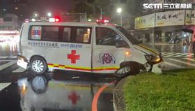 台南,救護車,計程車,車禍,中西區