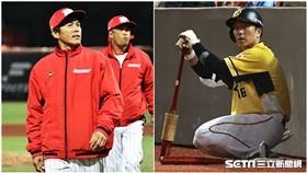 ▲味全龍總教練葉君璋、中信兄弟周思齊。（圖／記者劉彥池攝影）