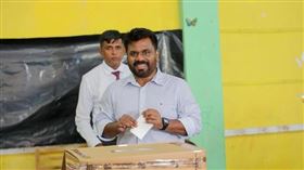 斯里蘭卡 馬克斯主義領袖 迪桑納亞克（Anura Kumara Dissanayake）。IG