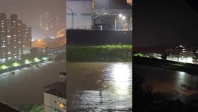 汐止災情頻傳。（圖／翻攝自臉書社團「汐止集團」）