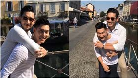 高以翔毛加恩。（圖／翻攝自微博）