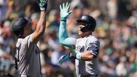 ▲賈吉（Aaron Judge）炸裂本季第55轟。（圖／路透社／達志影像）