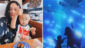 歐陽靖獨自撫養兒子「新醬」。（圖／翻攝自歐陽靖 臉書）