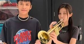 ▲小楊哥與喬妹。（圖／翻攝自抖音）

