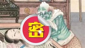 ▲《窺窗見鬼圖》（圖／翻攝自百度百科）