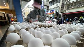 因應蛋價調整　各通路調降售價近日雞蛋產地價再降新台幣3元，因應蛋價調整，量販、超市雞蛋紛紛降價。圖為台北市民眾14日在商店購買散裝雞蛋。中央社記者王飛華攝　113年6月14日