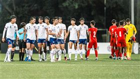 U20台灣男足主場以1：3不敵尼泊爾隊。（圖／足球協會提供）