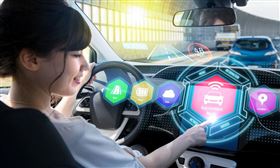 聯網汽車。（示意圖）