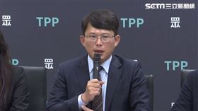 ▲民眾黨團「嚴審預算 實質審查 人民優先」記者會，出席立委：黃國昌、吳春城、麥玉珍、林憶君