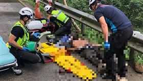 苗62線巨石砸1工人　倒臥血泊中慘死