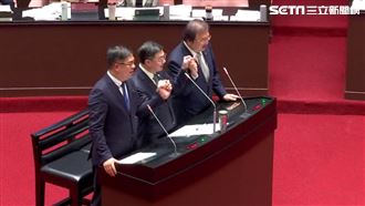 卓榮泰認邱泰源發言不當！牽手彭啓明和解