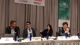 徐巧芯參加美台國防工業會議（圖／翻攝自徐巧芯臉書）