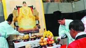 明玉珍陵寢被發現後，每年韓國明氏後人都會來重慶祭祖。（圖／翻攝百度百科）