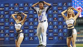 ▲富邦悍將王念好賽後跳舞。（圖／富邦悍將提供）