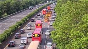 車流,桃園,國道三號,路面