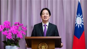 總統賴清德於2024 Concordia年度峰會發表演說。（圖／總統府提供)