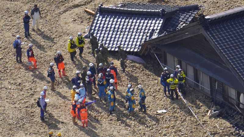 日本石川雨災增至8死　仍7人下落不明失聯