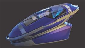 外型如太空艙的Sarco膠囊座艙。（圖／翻攝自Philip Nitschke臉書）