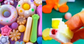 耳鼻喉科醫師柯仁弘日前在自己的社群平台上發文，指出蠟瓶糖具有很高危險性。（示意圖／抖音）
