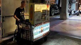 阿伯被鄰居K爆頭。（圖／翻攝自Threads）