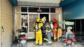 女性,民宅,火舌,濃煙,高雄,路竹