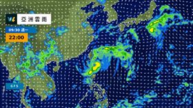 颱風「燕子」預估週末生成，下週一至下週三將有明顯風雨。（圖／翻攝自天氣風險 WeatherRisk 臉書）