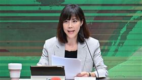 行政院發言人李慧芝今（26）日主持院會後記者會。（圖／行政院提供)