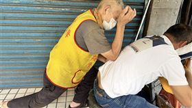 視障,按摩,車禍,黃爺爺（圖／記者羅欣怡攝影）