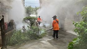 登革熱社區清潔,中和區登革熱,秀峰街
（圖／新北市衛生局提供）
